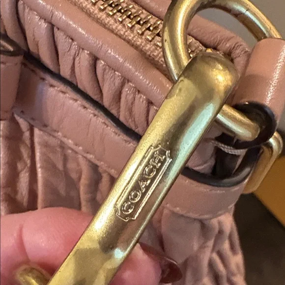 Coach Madison gathered leather shoulder bag and crossbody L1382-F28542 - Picture 3 of 16